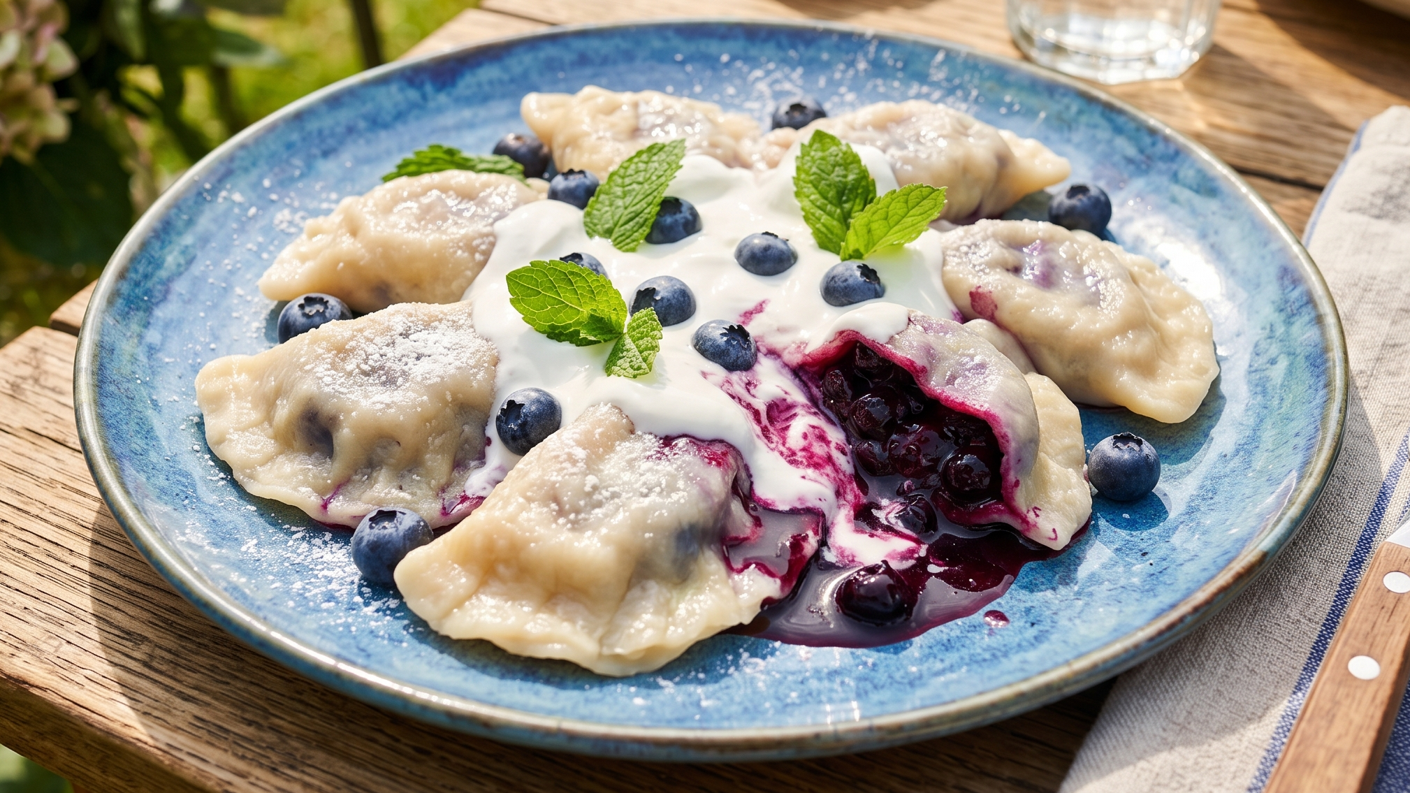 You are currently viewing Domowe Pierogi z Jagodami i Maślanym Ciastem Cienkim jak Mgiełka