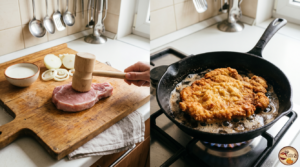 Read more about the article Tradycyjny kotlet schabowy ale IDEALNY. Poznaj sekret na niesamowicie kruche mięso i puchatą panierkę